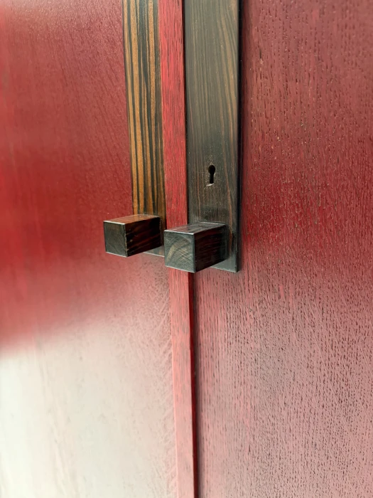 Art Deco Modernist Armoire by A.H. Jansen for L.O.V. Oosterbeek, 1920s 2